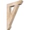 Ekena Millwork Traditional Slat Smooth Bracket, Douglas Fir, 3 1/2"W x 20"D x 28"H BKT04X20X28TRA06SDF - alternate 1